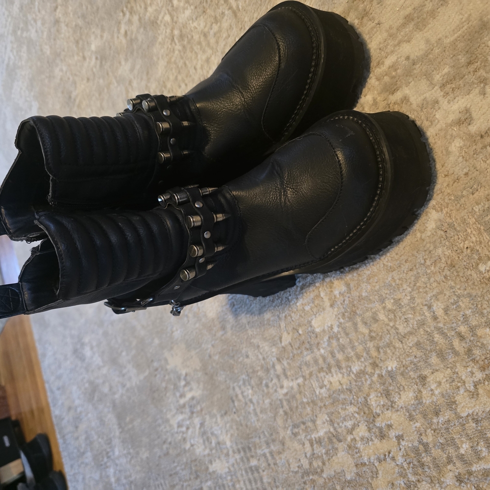 Killstar Rise Up Moto Boots